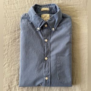 J.Crew Untucked Blue Shirt